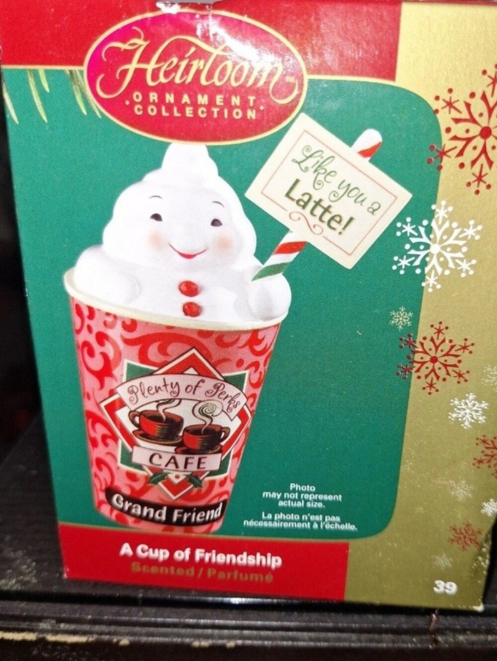 Friendship Ornament "A Cup Of Friendship" NEW IN BOX!